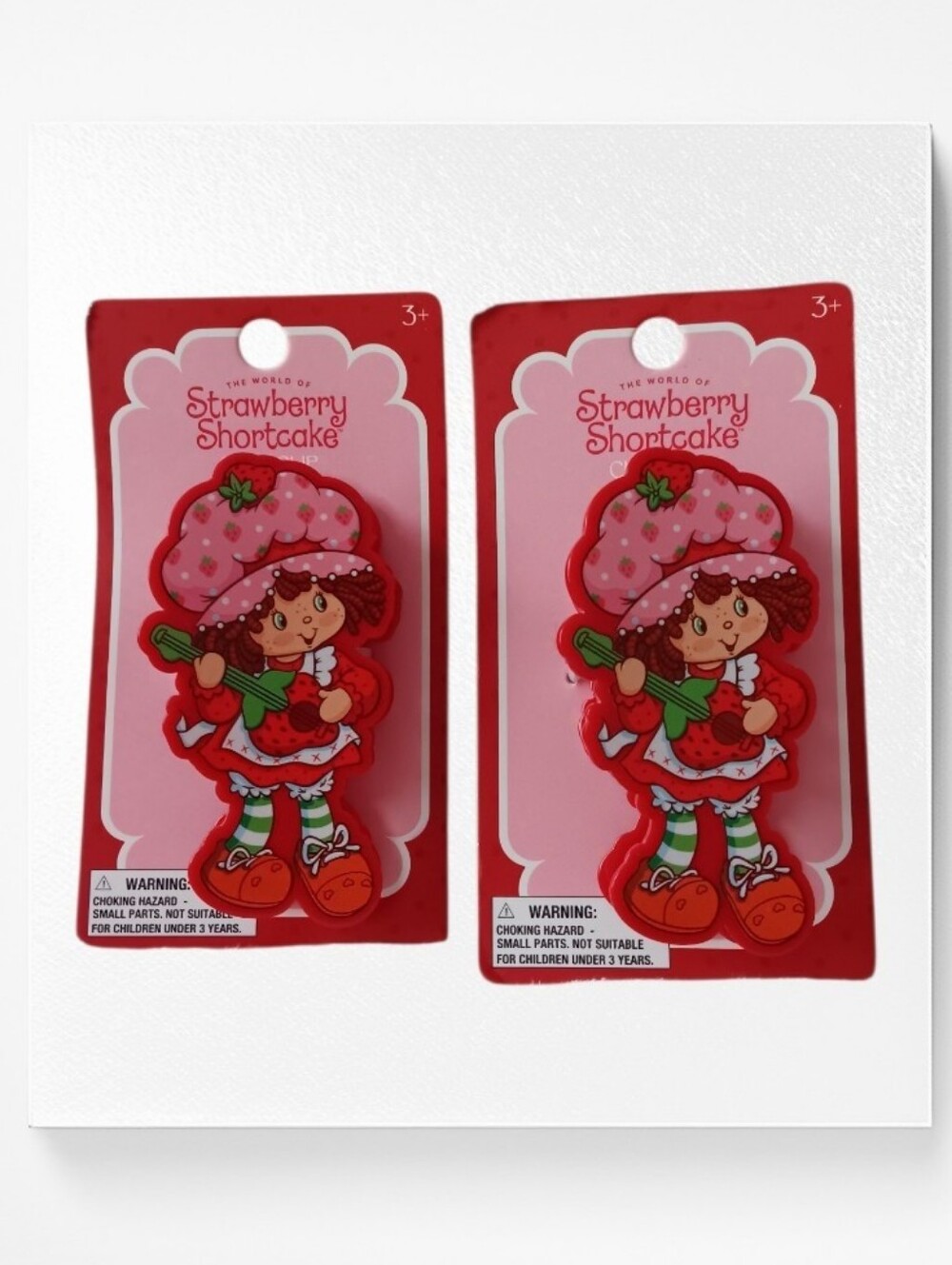Strawberry Shortcake Hair Clip